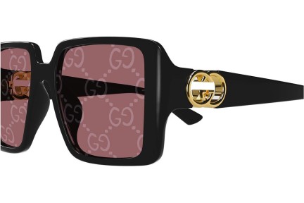 Ochelari de soare Gucci GG1692S 006 Pătrați Negri