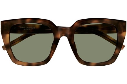 Ochelari de soare Saint Laurent SLM143 003 Pătrați Havana