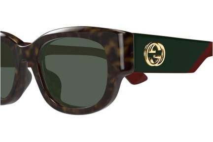 Ochelari de soare Gucci GG1667SK 002 Pătrați Havana