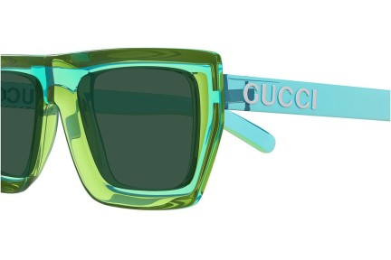 Ochelari de soare Gucci GG1723S 005 Pătrați Verzi