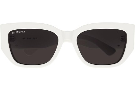 Ochelari de soare Balenciaga BB0361SK 003 Pătrați Albi