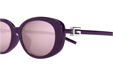 Ochelari de soare Gucci GG1684SA 005 Ovali Violeți