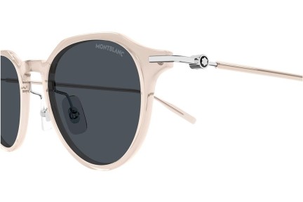 Ochelari de soare Mont Blanc MB0355S 004 Rotunzi Maro