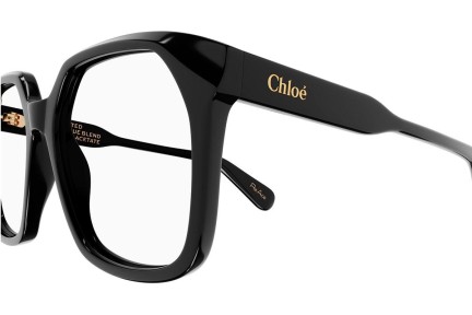 Ochelari Chloe CH0263O 001 Pătrați Negri