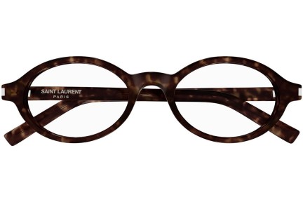 Ochelari Saint Laurent SL751JEANNEOPT 002 Ovali Havana