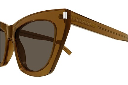 Ochelari de soare Saint Laurent SL214KATE 034 Cat Eye Maro