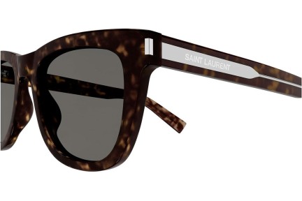 Ochelari de soare Saint Laurent SL712 002 Pătrați Havana