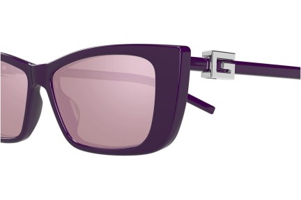 Ochelari de soare Gucci GG1681S 005 Cat Eye Violeți