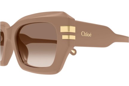 Ochelari de soare Chloe CH0256S 005 Pătrați Maro