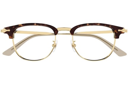 Ochelari Mont Blanc MB0364O 002 Browline Havana