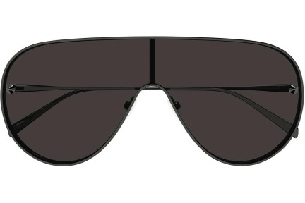 Ochelari de soare Alexander McQueen AM0481S 001 Lentilă unică | Shield Gri