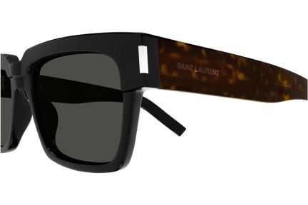 Ochelari de soare Saint Laurent SL732VADIM 002 Pătrați Negri