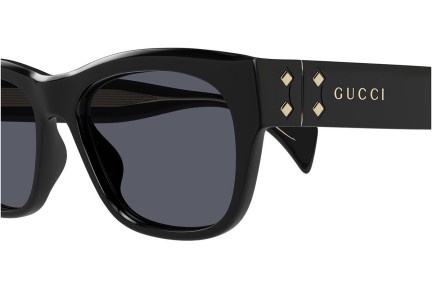 Ochelari de soare Gucci GG1706S 001 Pătrați Negri