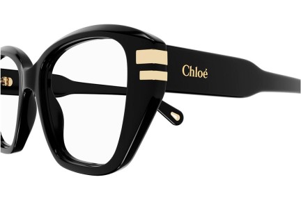 Ochelari Chloe CH0267O 001 Pătrați Negri