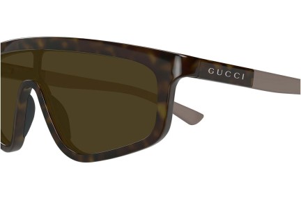 Ochelari de soare Gucci GG1736S 002 Lentilă unică | Shield Havana