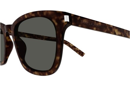 Ochelari de soare Saint Laurent SL716SLIM 002 Pătrați Havana