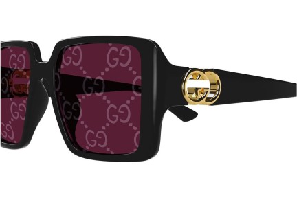 Ochelari de soare Gucci GG1692S 006 Pătrați Negri