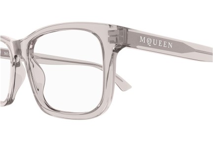 Ochelari Alexander McQueen AM0486O 008 Pătrați Gri