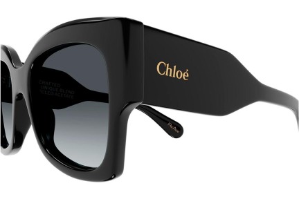 Ochelari de soare Chloe CH0252S 001 Pătrați Negri