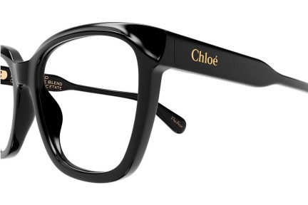 Ochelari Chloe CH0265O 001 Pătrați Negri