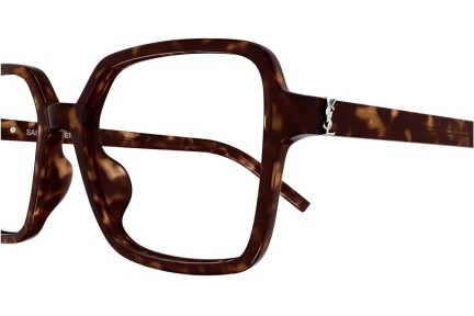 Ochelari Saint Laurent SLM139 002 Pătrați Havana