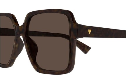 Ochelari de soare Bottega Veneta BV1317SK 002 Pătrați Havana