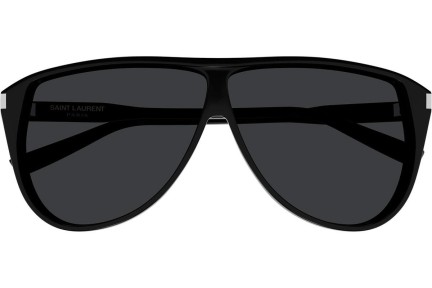 Ochelari de soare Saint Laurent SL731GASPAR 002 Pătrați Negri