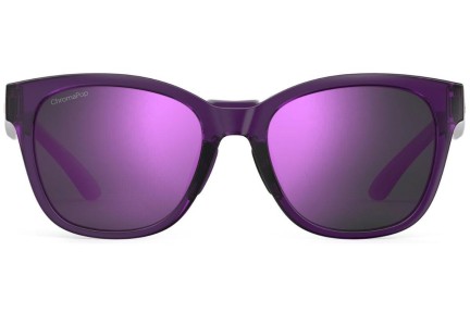 Ochelari de soare Smith CAPER 141/DF Polarized Pătrați Violeți