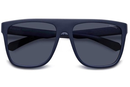 Ochelari de soare Polaroid PLD2162/S FLL/C3 Polarized Flat Top Albaștri