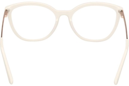 Ochelari Guess GU50171 021 Cat Eye Albi