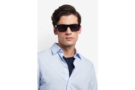 Ochelari de soare BOSS BOSS1760/G/S 807/M9 Polarized Pătrați Negri