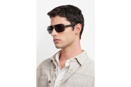 Ochelari de soare BOSS BOSS1761/S 003/M9 Polarized Pătrați Negri