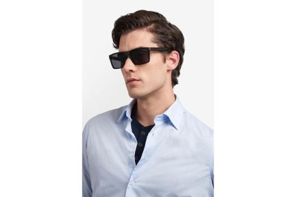 Ochelari de soare BOSS BOSS1760/G/S 807/M9 Polarized Pătrați Negri