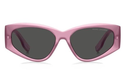 Ochelari de soare Marc Jacobs MARC803/S 8KJ/IR Cat Eye Roz