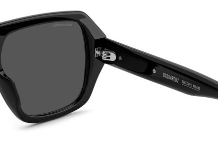 Ochelari de soare Dsquared2 D20160/S 807/IR Pătrați Negri