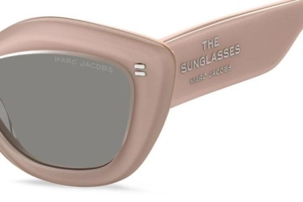 Ochelari de soare Marc Jacobs MARC800/S 3DV/IR Cat Eye Roz