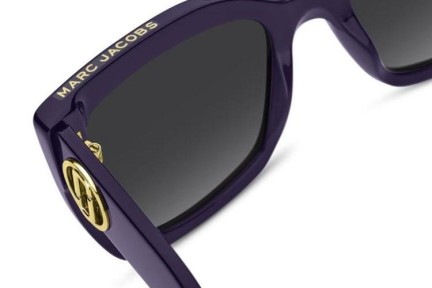 Ochelari de soare Marc Jacobs MARC811/S B3V/9O Cat Eye Violeți