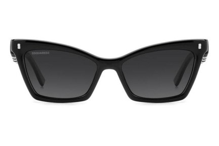 Ochelari de soare Dsquared2 ICON0026/S 807/9O Cat Eye Negri