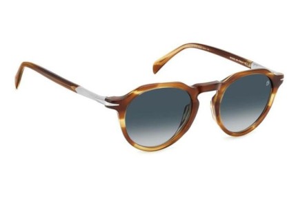 Ochelari de soare David Beckham DB1171/S EX4/08 Rotunzi Havana