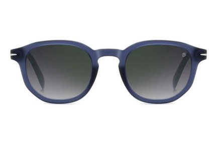 Ochelari de soare David Beckham DB1007/S FLL/NU Rotunzi Albaștri