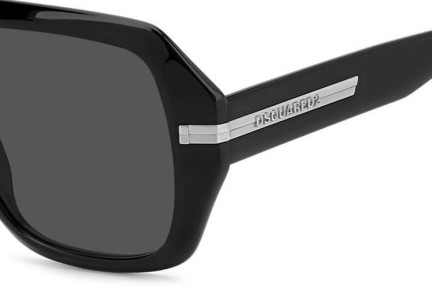 Ochelari de soare Dsquared2 D20160/S 807/IR Pătrați Negri