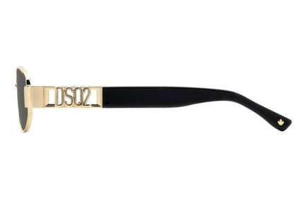 Ochelari de soare Dsquared2 D20155/S 000/IR Ovali Aurii