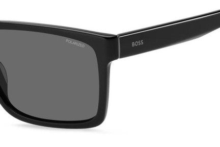 Ochelari de soare BOSS BOSS1760/G/S 807/M9 Polarized Pătrați Negri