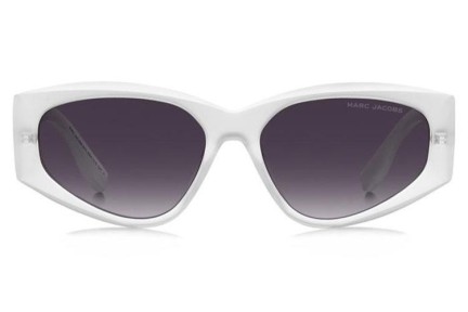 Ochelari de soare Marc Jacobs MARC803/S 2M4/DG Cat Eye Albi