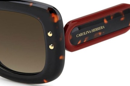 Ochelari de soare Carolina Herrera HER0313/S 086/HA Cat Eye Havana