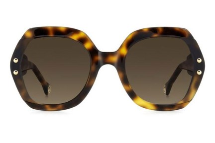 Ochelari de soare Carolina Herrera HER0314/G/S 086/HA Pătrați Havana