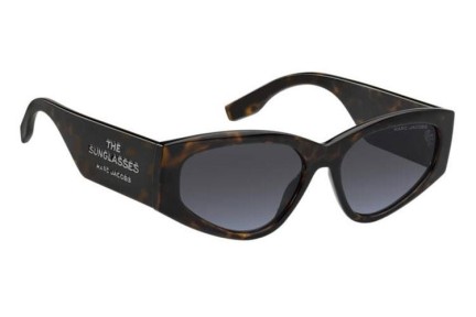 Ochelari de soare Marc Jacobs MARC803/S 086/GB Cat Eye Havana