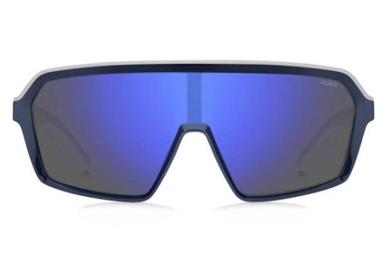 Ochelari de soare HUGO HG1334/G/S XW0/XT Lentilă unică | Shield Albaștri