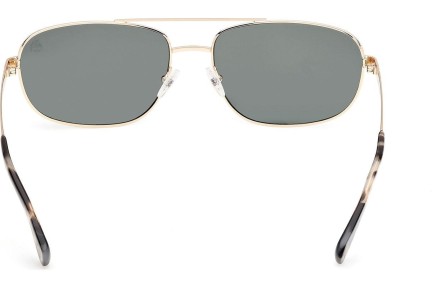 Ochelari de soare Timberland TB00045 32R Polarized Dreptunghiulari Aurii