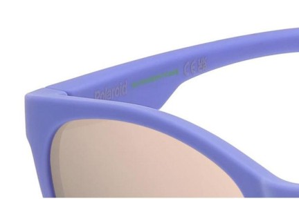 Ochelari de soare Polaroid Junior PLD8065/S 789/JQ Cat Eye Violeți